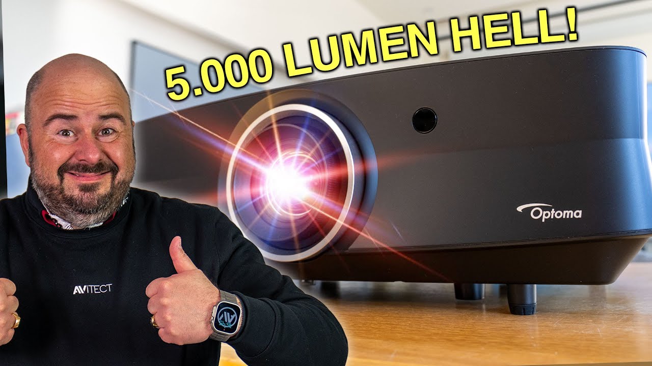 Optoma UHZ5000 - Der beste Laser Beamer für das helle Wohnzimmer?