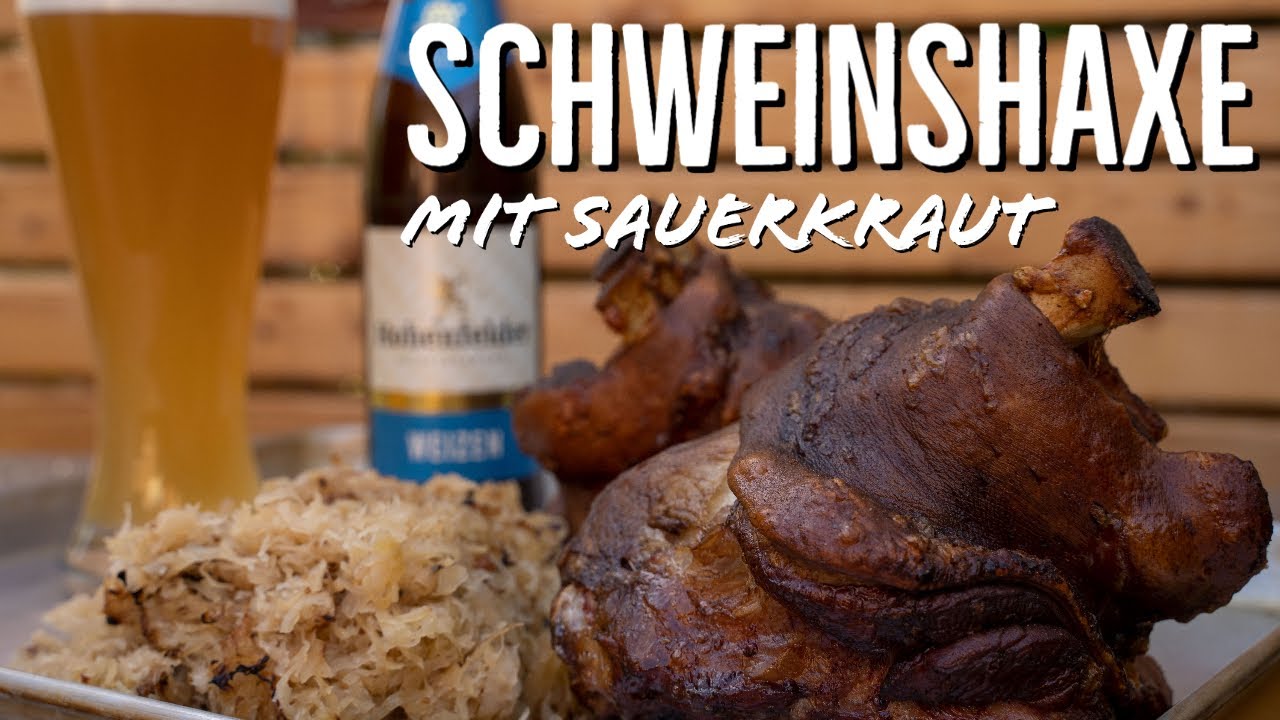 Schweinshaxe vom Grill - Haxe wie vom Oktoberfest