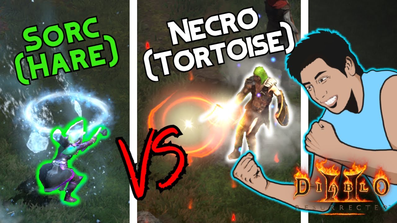 Cows: Blizzard Sorc vs Summon Necro [Timed Loot Comparison] | Diablo 2 Resurrected