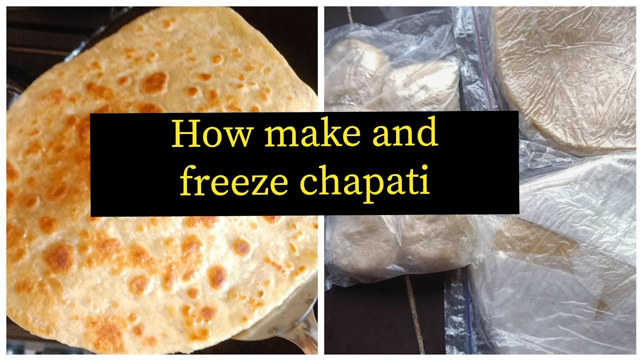 How to make and Freeze chapati/Ramadan recipes. 