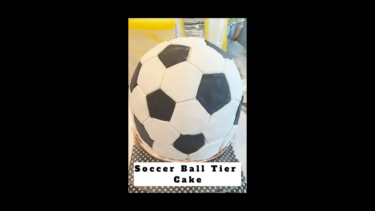 Soccer Cake Tutorial