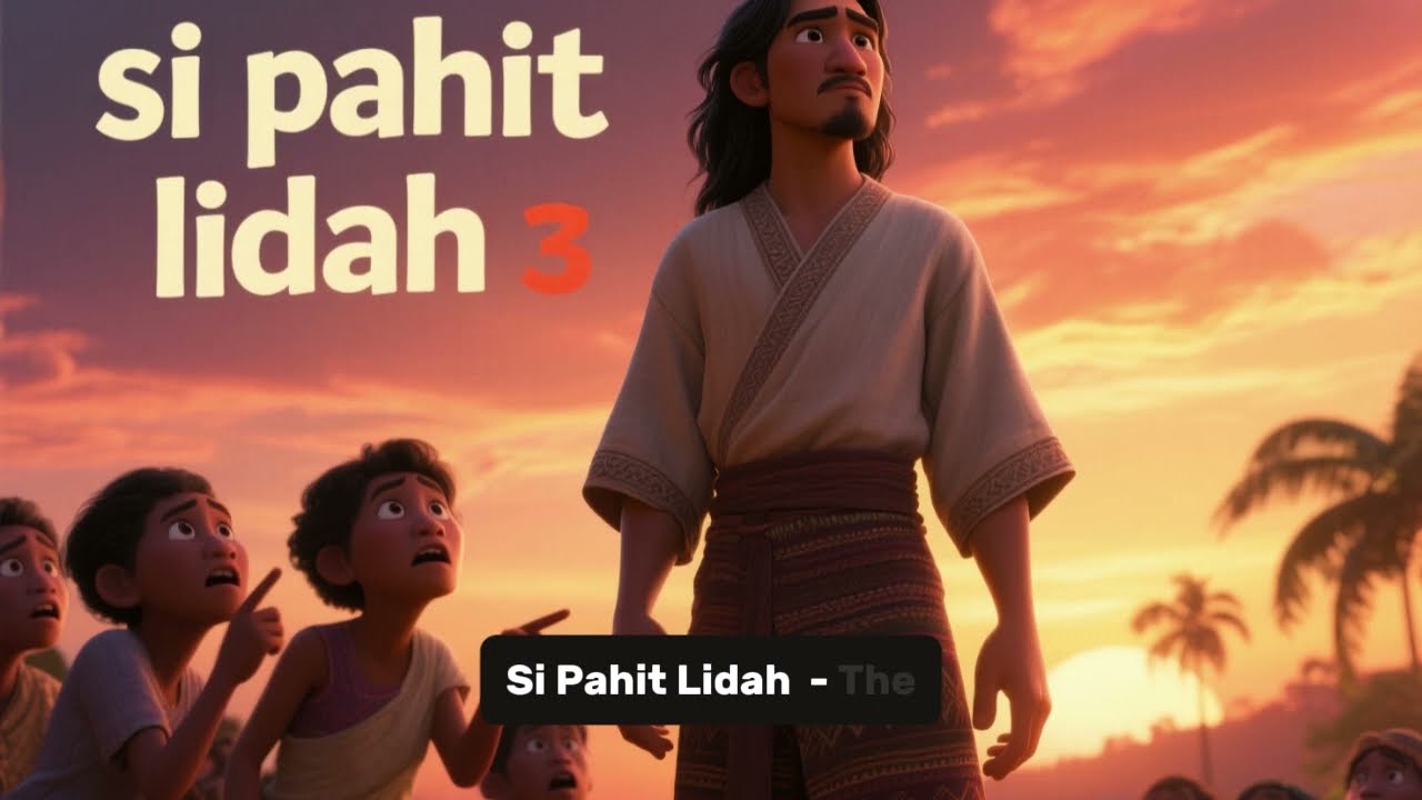 The Legend of Si Pahit Lidah | Indonesian Folklore......#storytelling