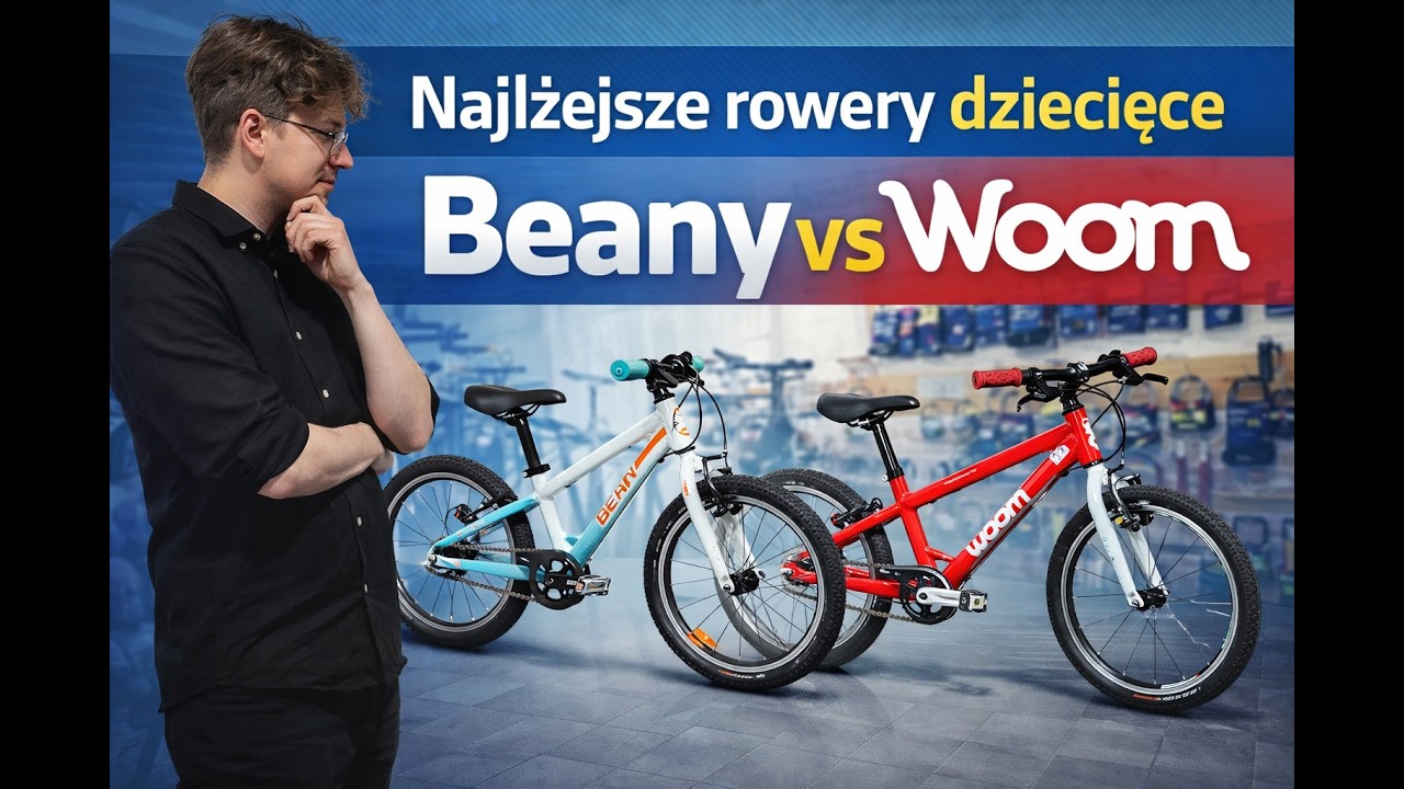 Najlżejsze rowery dziecięce Beany vs. Woom