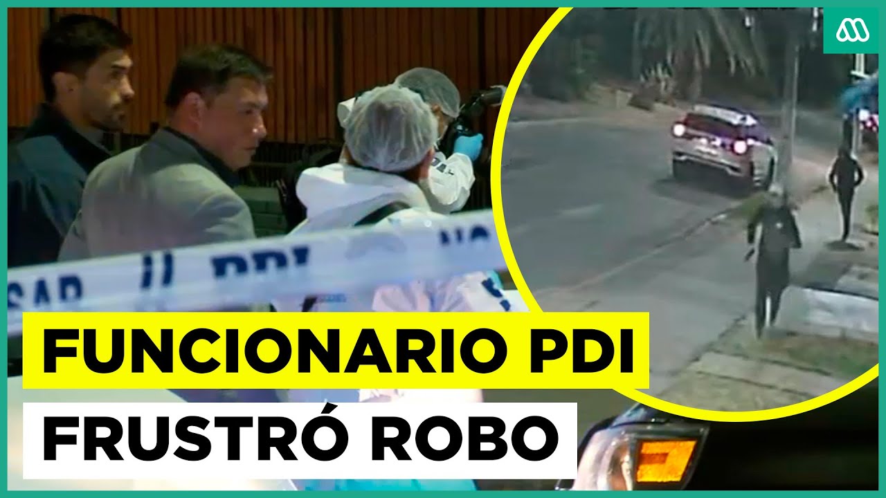 Funcionario de la PDI frustró robo disparando a delincuentes en Maipú: Ladrón murió baleado