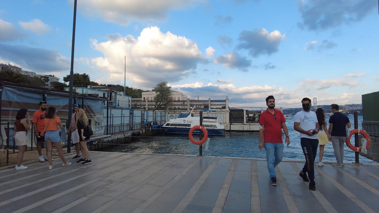 Walking Tour around Beşiktaş, Bahçeşehir University 4K