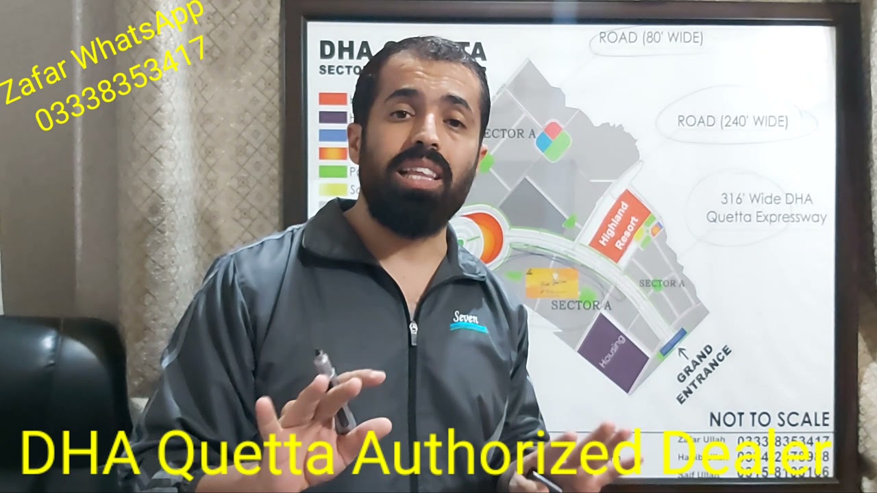 DHA Quetta  Map And                        DHA Quetta  Next Project