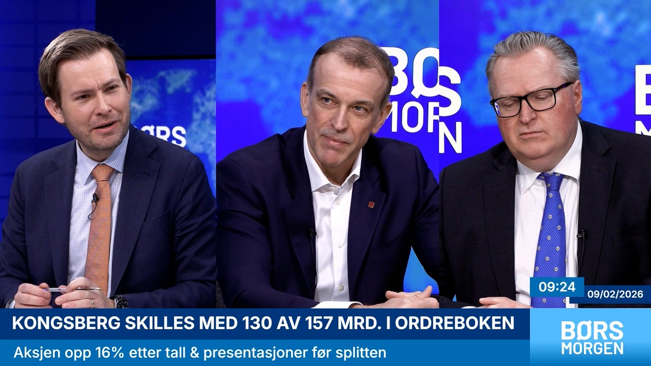 Kongsbergs nye sjef om småsatellitter, ordreboken på 130 mrd og Europas fremtid