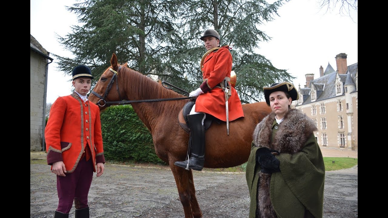 Les Années 20 au Château de Montpoupon - Départ de chasse