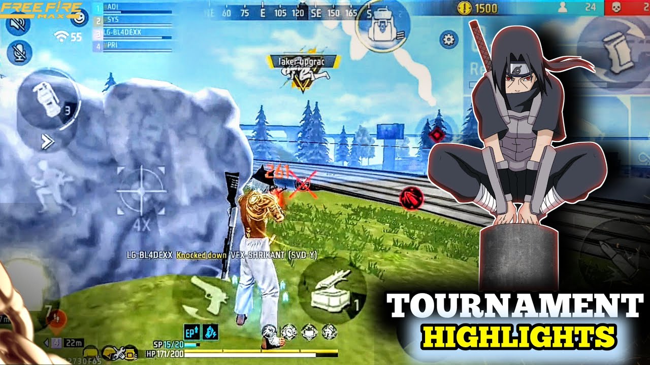 TOURNAMENT HIGHLIGHTS 🏆|| BY LG-BL4DEXX || DON'T SHOW YOUR HEAD 👻 || NADER POV ||