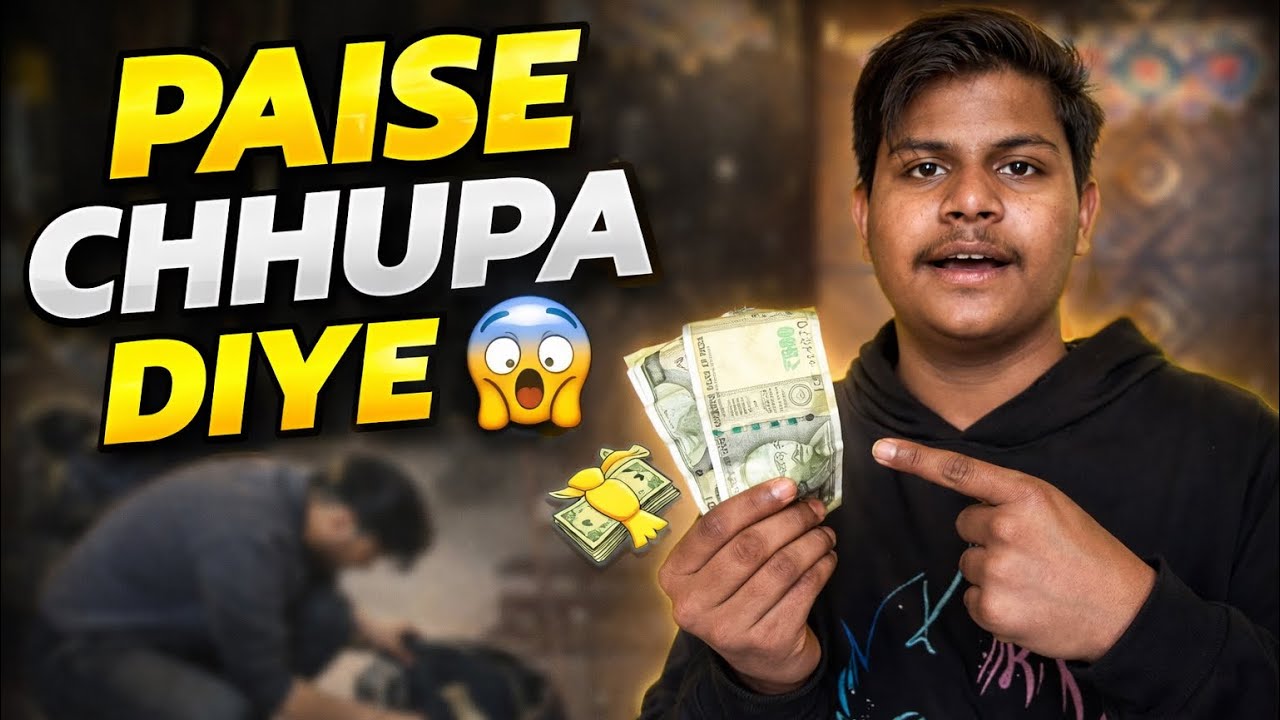 PAISE CHHUPA DIYE 😱 | Sab Dost Dhundhne Lage 💸 | Funny Challenge Vlog