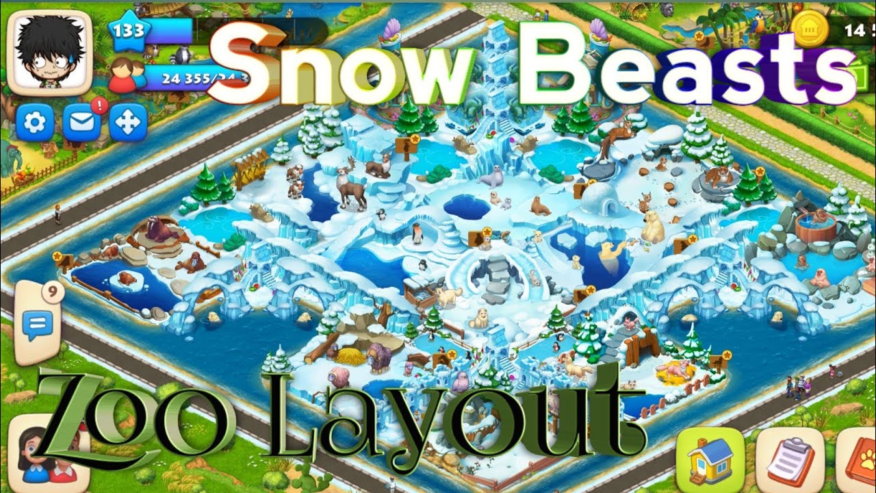 Zoo Layout | Snow Beasts