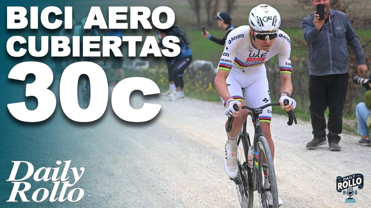 Las CUBIERTAS de 28mm Ya SON ESTRECHAS (El nuevo Estándar del WorldTour) | #dr256