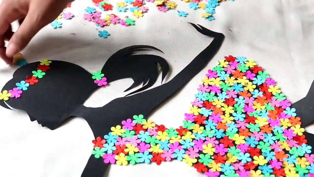 DIY 4 Beautiful Wall Decor Ideas/ Easy Home Decoration Ideas/ Handmade Wall Stickers