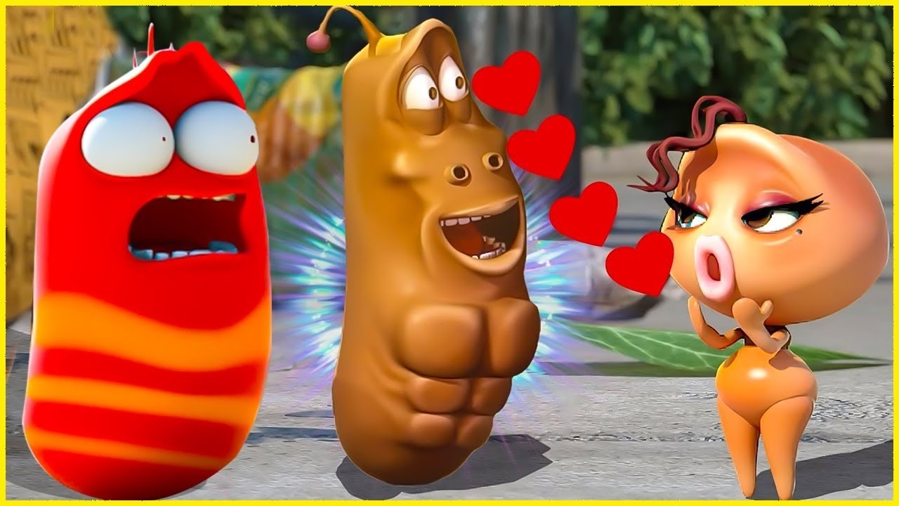 LARVA SEASON 7 EPISODE: Let's run! (  Titan City )  Cartoon Movie 2026 | Cartoons | Comics Official