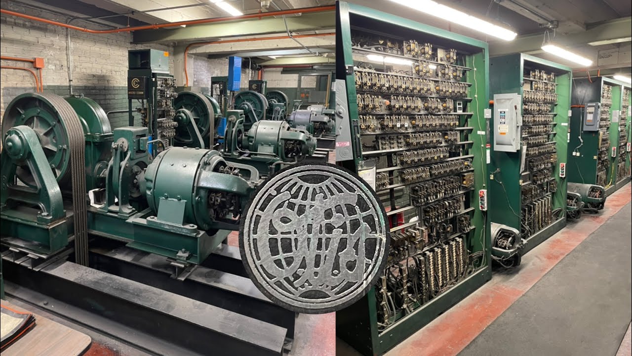 1960s Otis 'Autotronic Unlimited' (AU1) Elevator Machine Room Tour