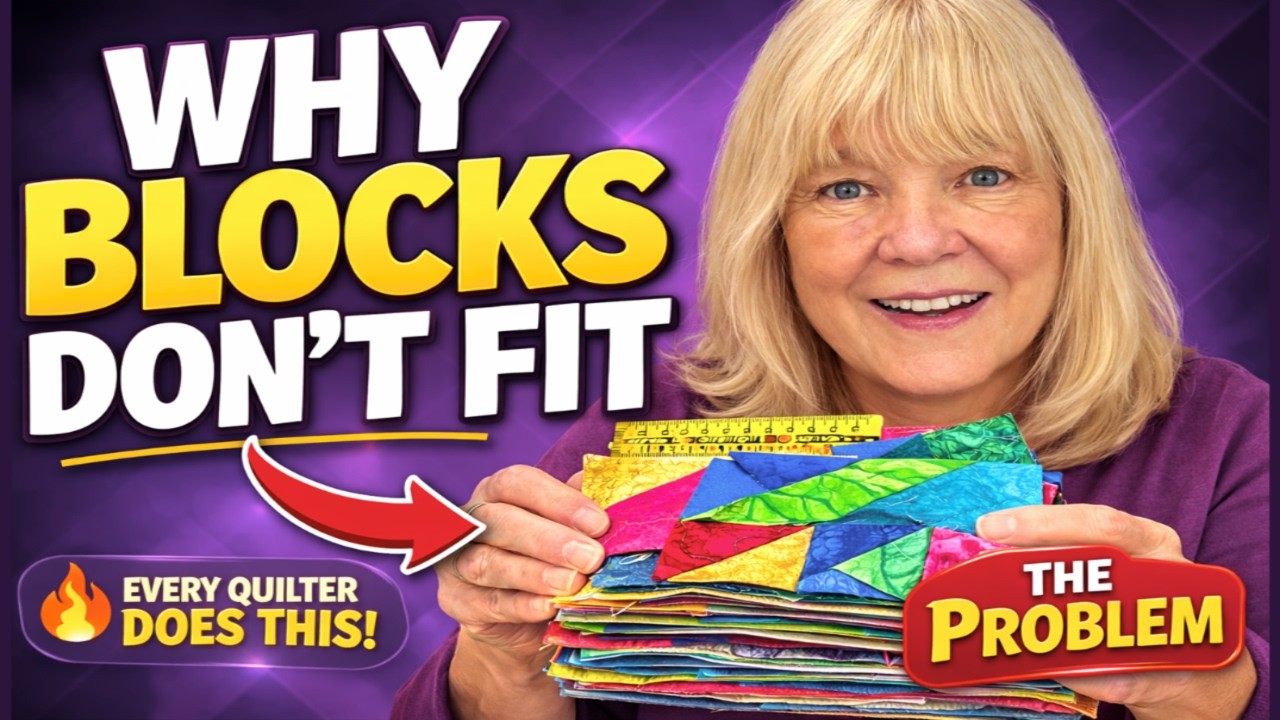 Главная привычка, которая мгновенно улучшит ваши лоскутные блоки | Эпизод 198