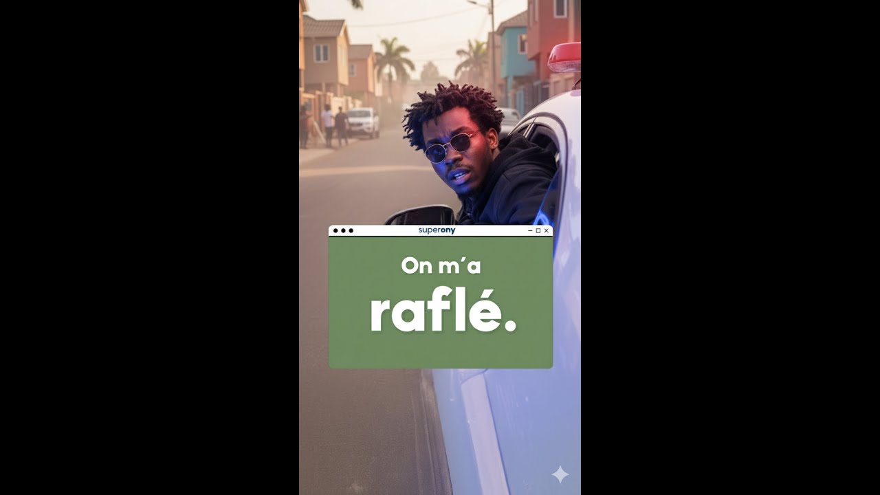 SUPER ONY - on m’a raflé