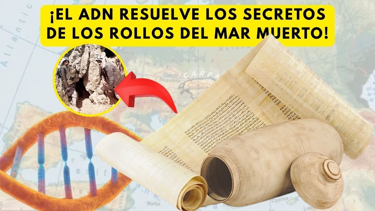&iexcl;ADN antiguo revela los misteriosos or&iacute;genes de los Rollos del Mar Muerto!