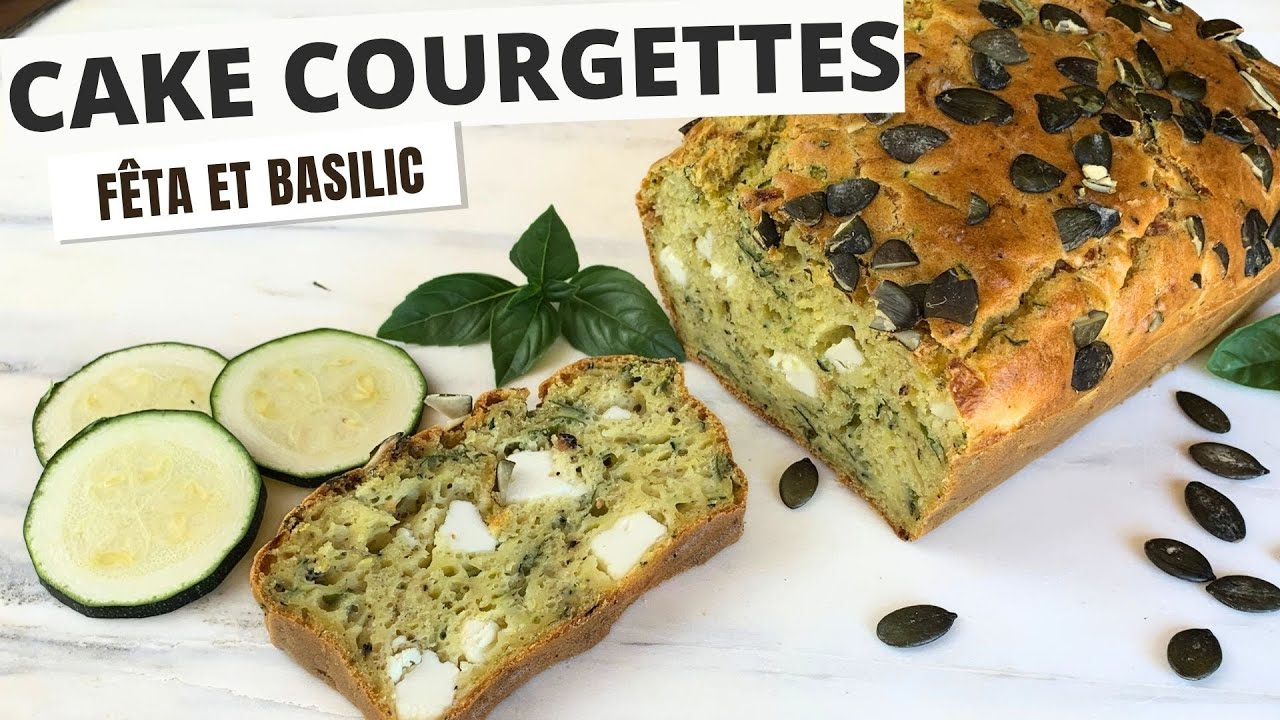 Comment faire un cake courgette feta super moelleux ? 10 mn de préparation