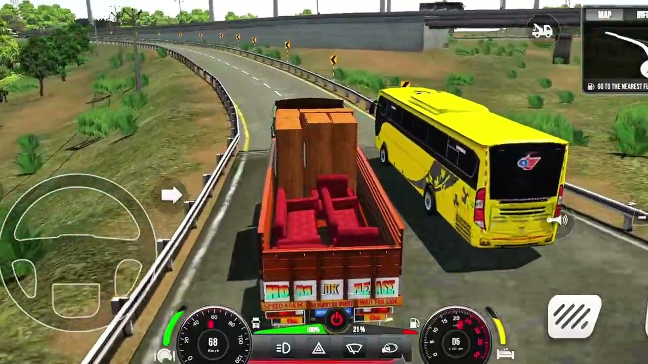 🚚 Hairpin Bend Challenge 🔄 | Mountain Switchbacks | Truck Simulator Gameplay In Hindi