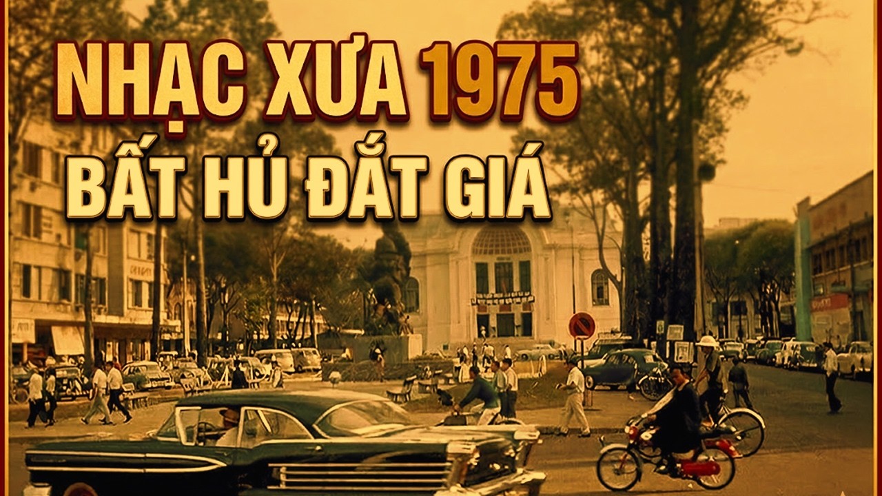 Nhạc Xưa 1975 Bất Hủ Đắt Giá - Nhạc Vàng Xưa Hải Ngoại Hội Tụ Nhiều Danh Ca | Sài Gòn Xưa