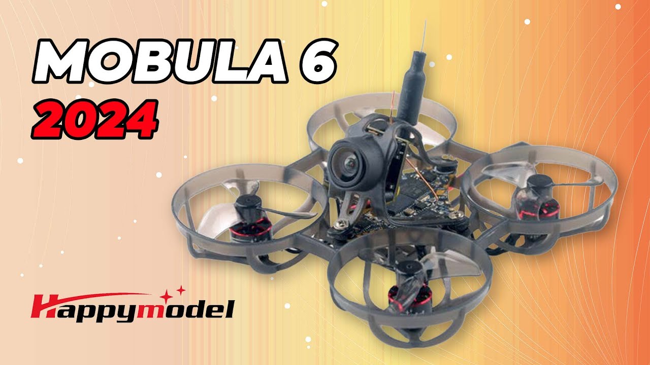 Happymodel Mobula 6 2024 Drone - TinyWhoop Freestyle FPV Drone