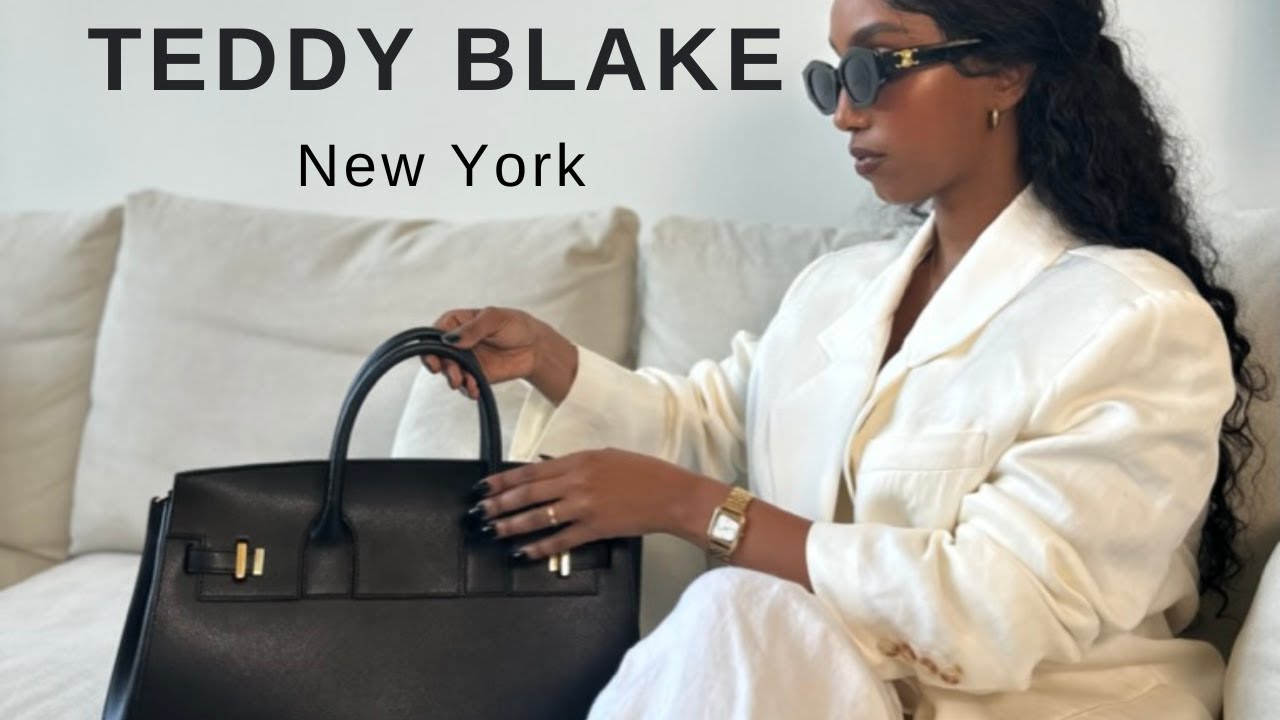 Whats in my Everyday Bag| Teddy Blake New York
