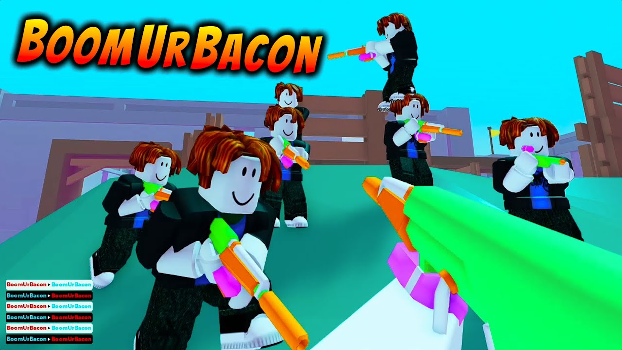 BoomUrBacon SMG Gun Challenge • Big Paintball