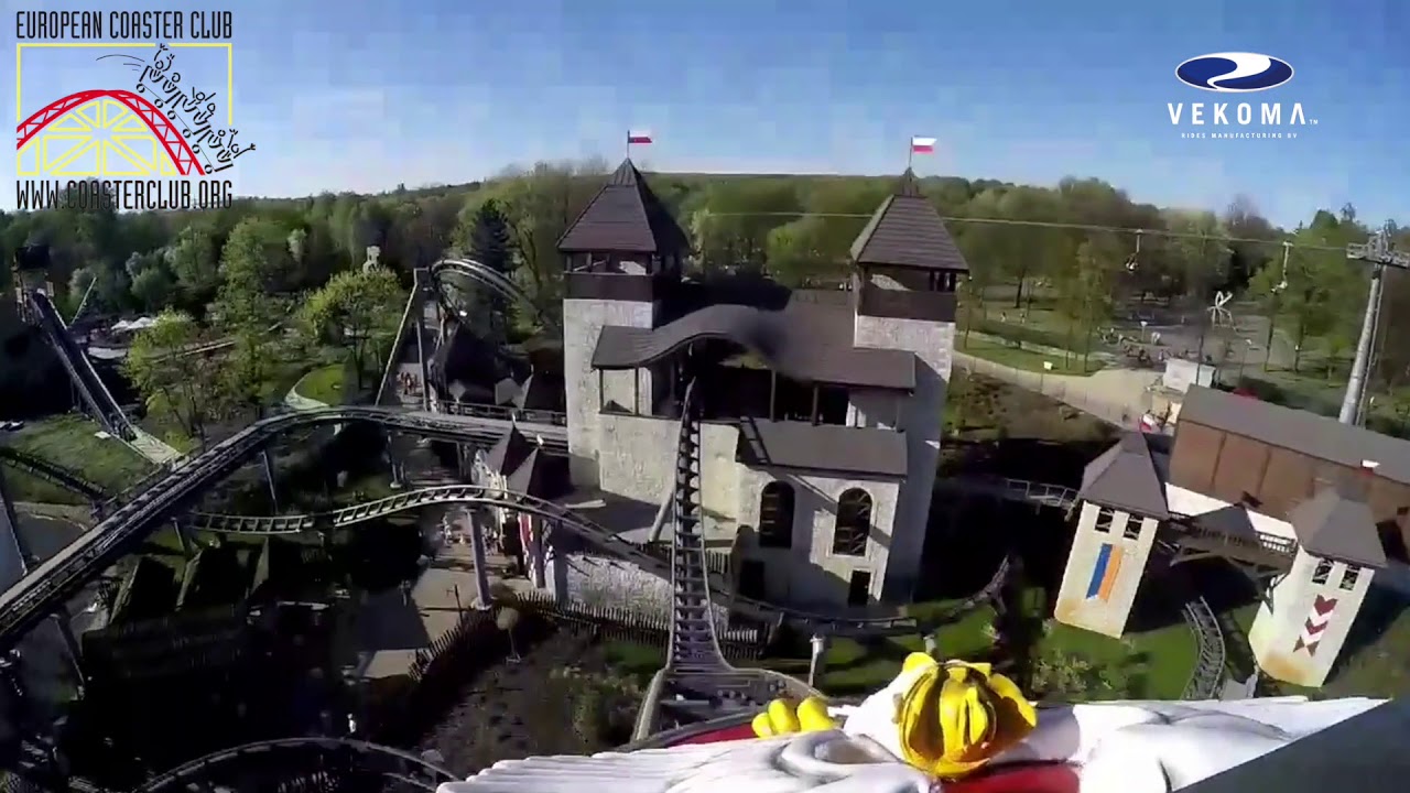 Lech Coaster On Ride POV Legendia