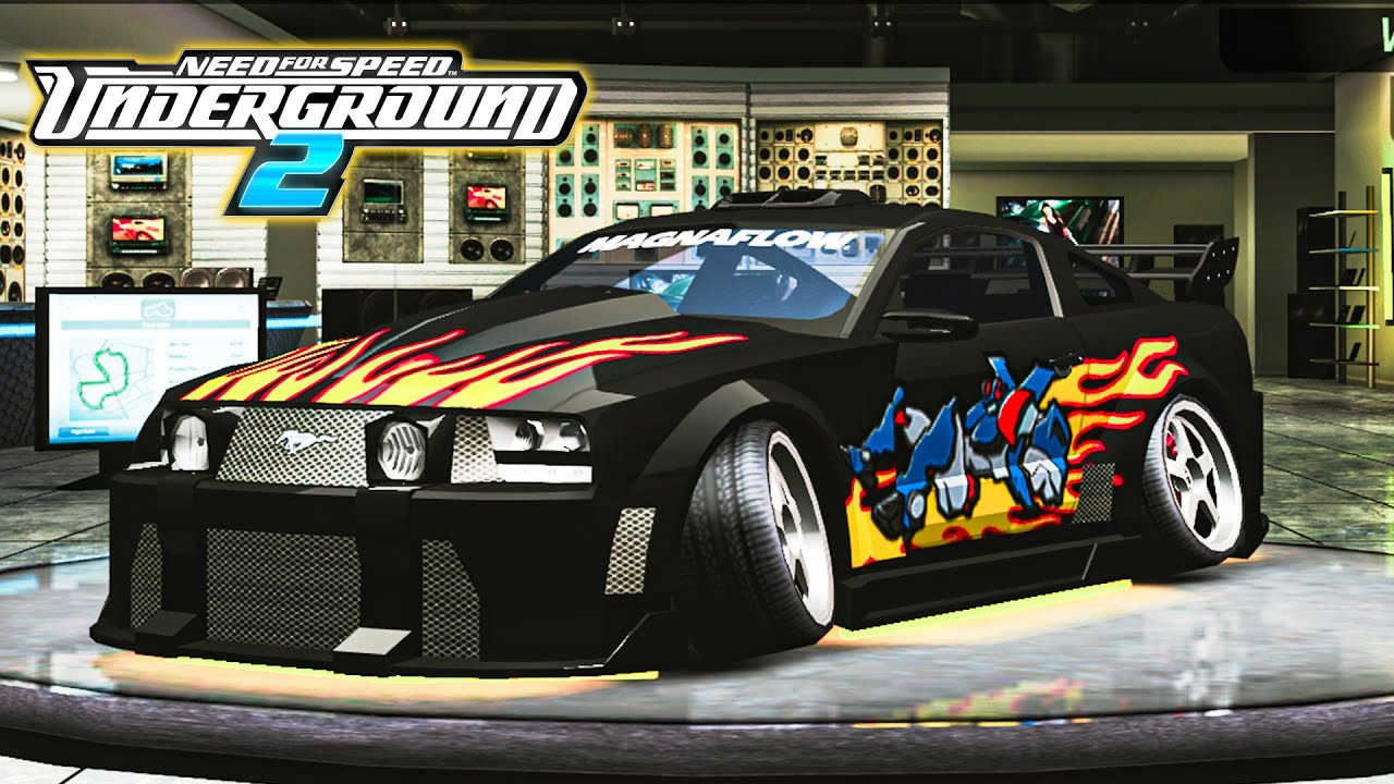 Modifikasi Ford Mustang GT Requestan Subscriber - Need For Speed Underground 2 Indonesia