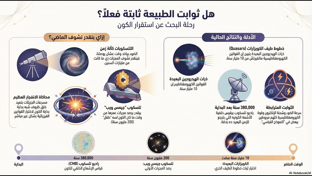 هل ثوابت الطبيعة ثابتة فعلاَ؟