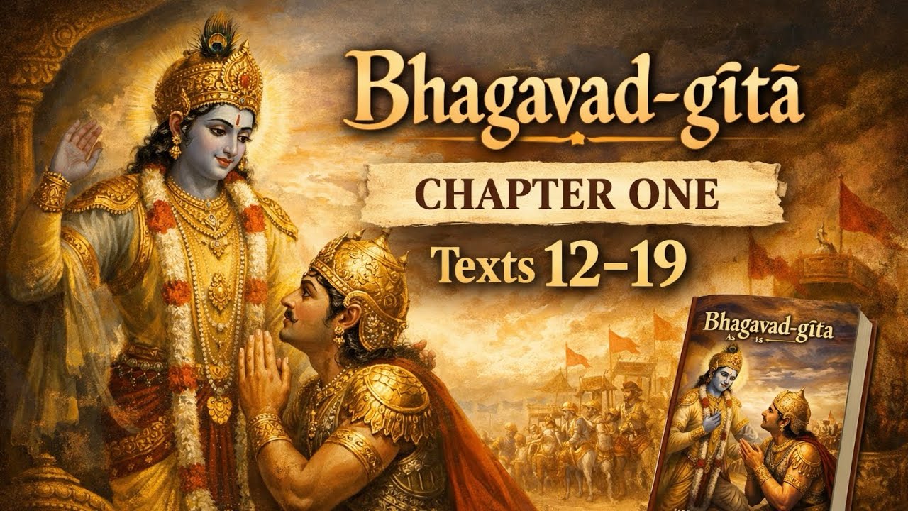 Bhagavad-gītā Chapter One: Texts 12&ndash;19 | The Sacred Sound Before the War | BBT