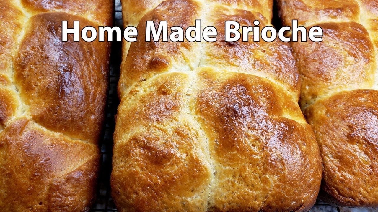 Home Made Brioche - Step by Step Baking!!!