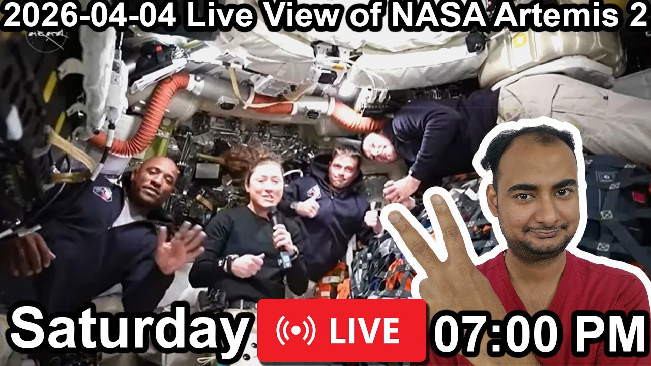 2026-04-04 Live View of NASA Artemis 2 {English}