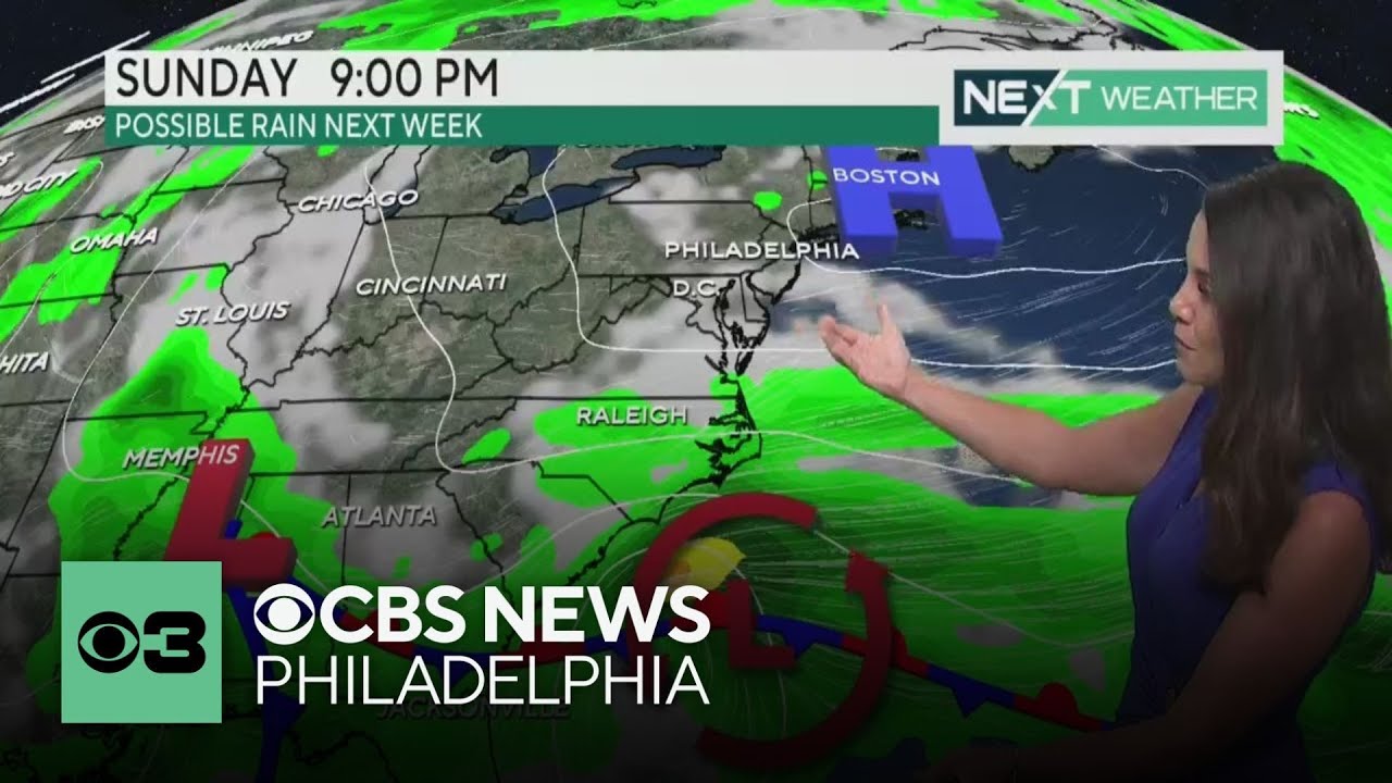 Sunny skies and warm temperatures in Philadelphia with area counties under air quality alert