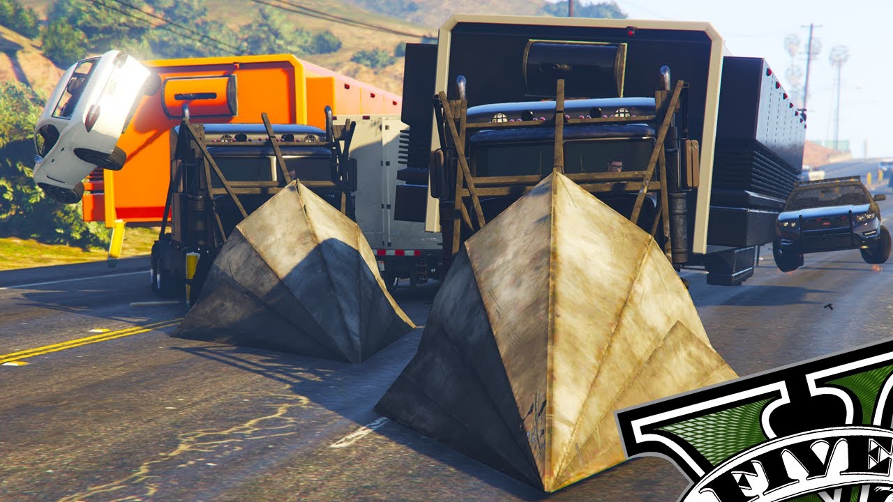 GTA V ONLINE: ROLEZINHO QUASE IMPOSSÍVEL COM CENTRO DE OPERAÇÃO MÓVEL E PHANTOM