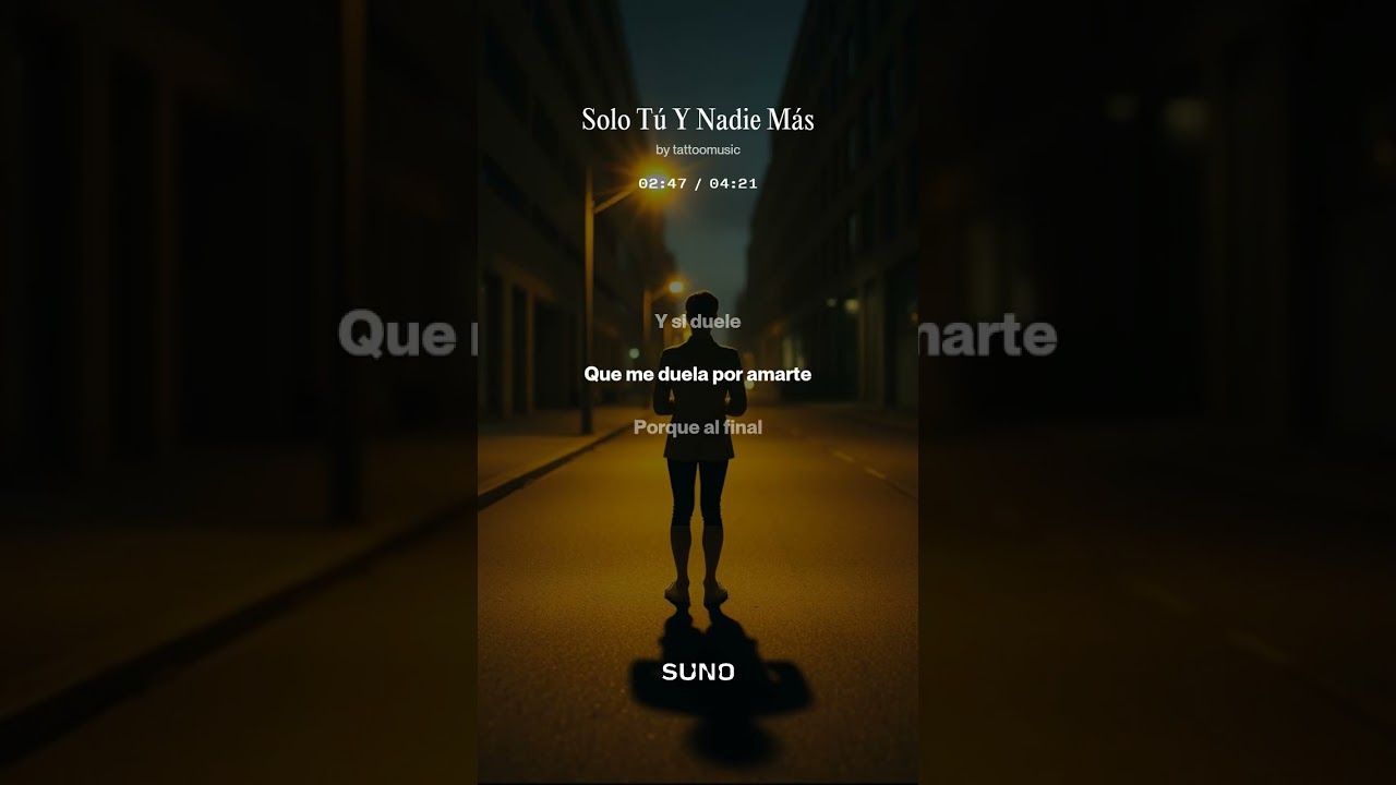 Solo Tú Y Nadie Más 