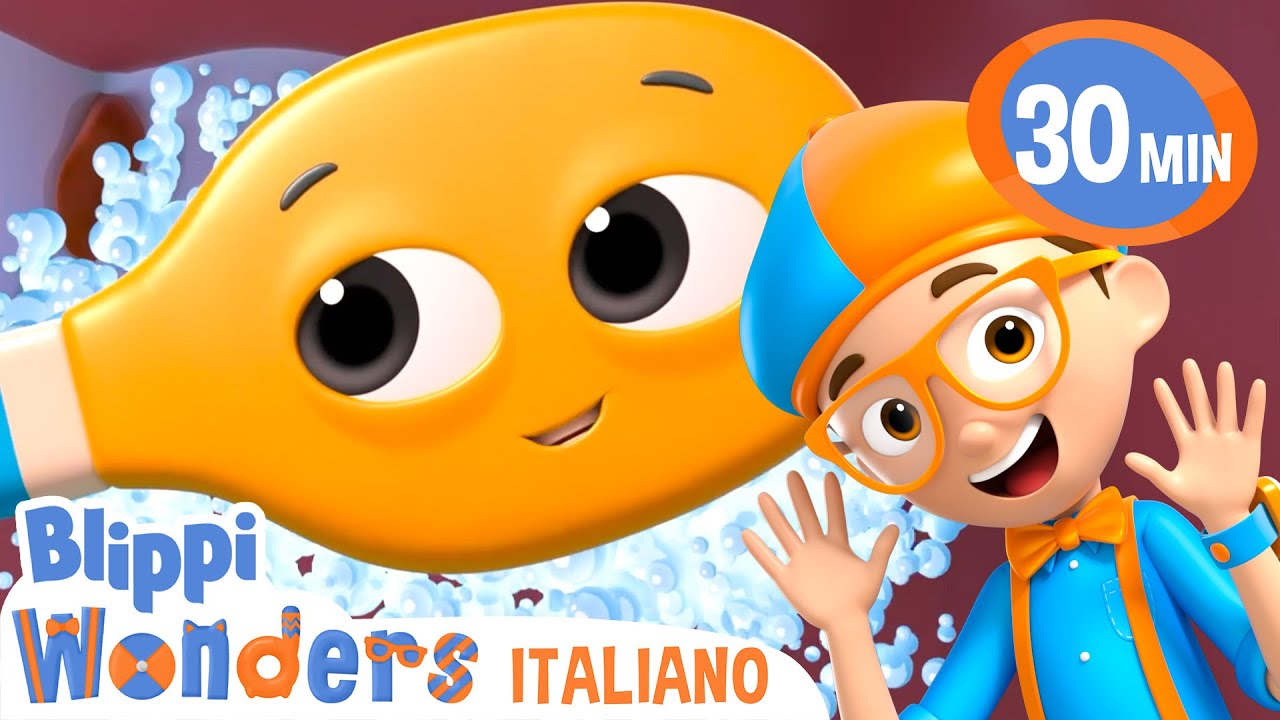 Come ci si lava i dentini? 🦷🪥 | Blippi in Italiano | Video educativi per bambini