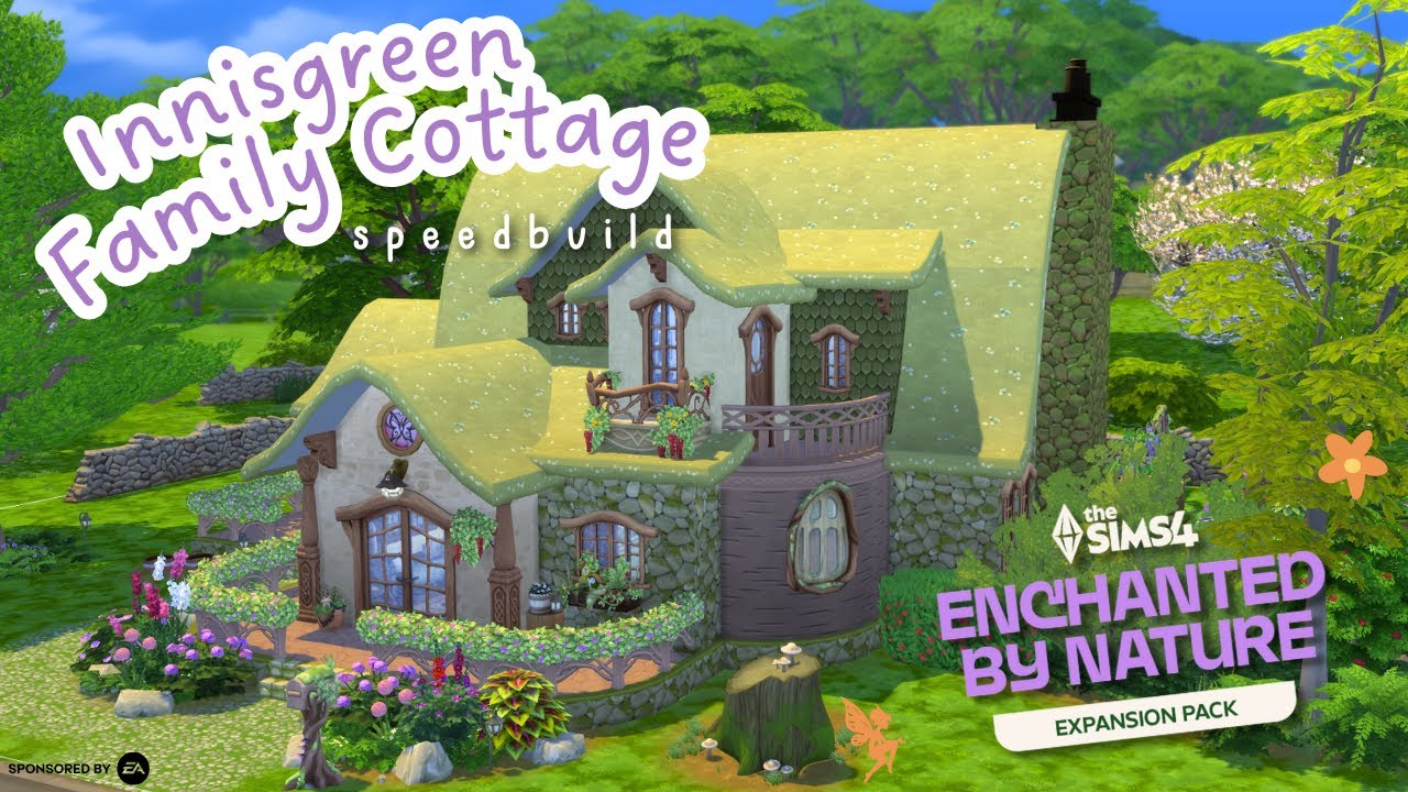 innisgreen family cottage | enchanted by nature speed build #eapartner