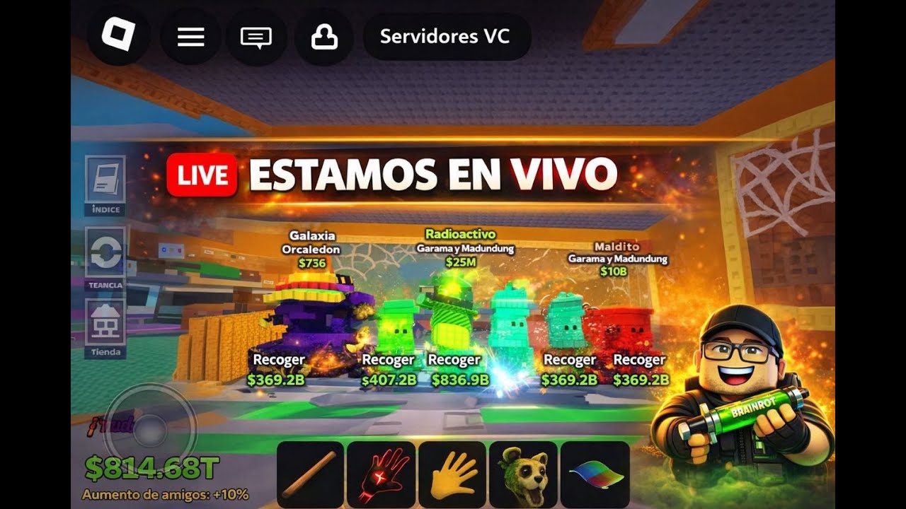 tradeando brainrots El mejor de venezuela y colombia cabudare barquisimeto