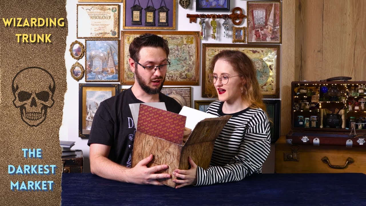 Najmroczniejszy ze sklepów - Wizarding Trunk: The Darkest Market UNBOXING