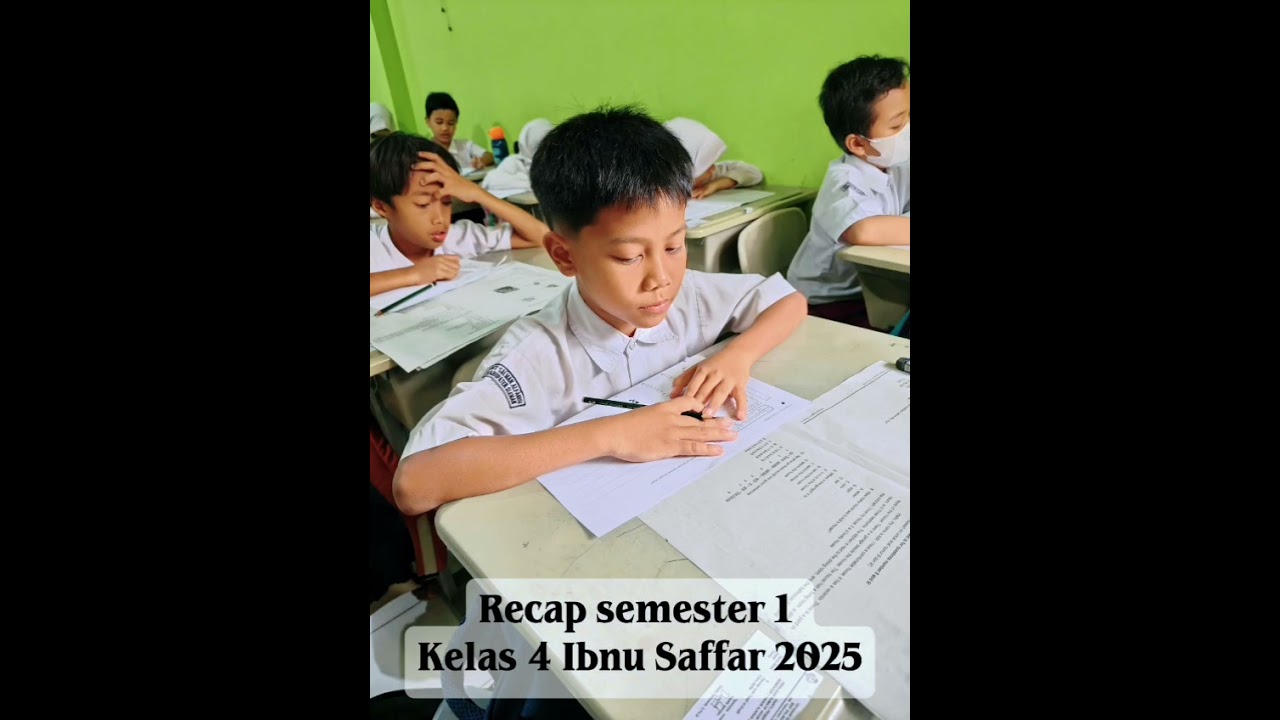 Dik Kevin dan Teman-teman Kelas 4 Ibnu Saffar, Terima kasih Bu Arin, Bu Ratna 😍❤️