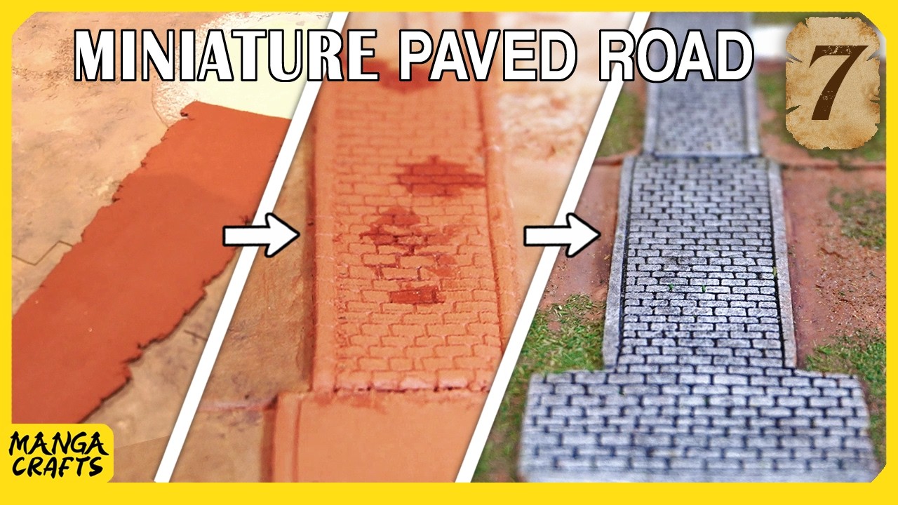How to Create the Best Paved Road from Clay ? Easy & Realistic
