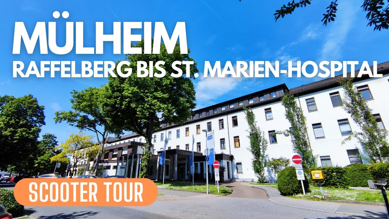 Mülheim - Raffelberg über Schloß Broich bis St. Marien-Hospital | Scooter Tour | Mai 2023