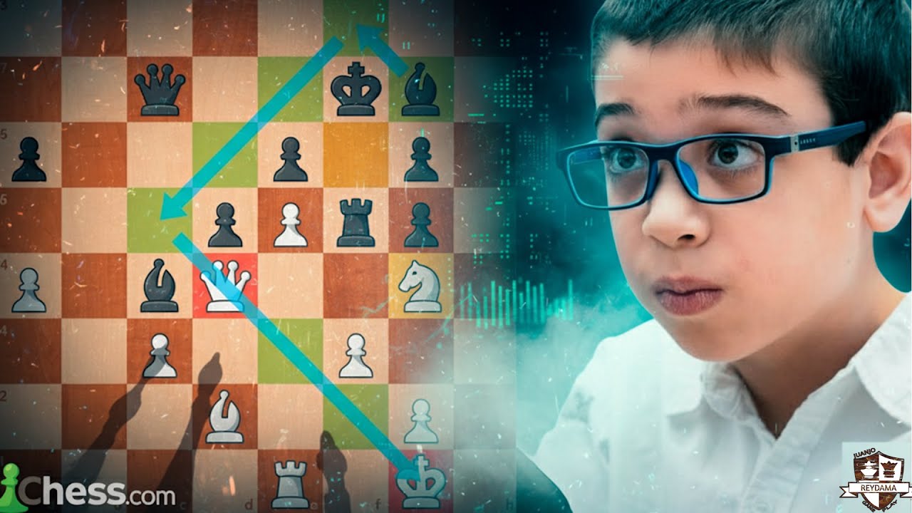 Evita El Pincho Brutal a Rey Dama! Faustino Oro vs Daniel Naroditsky