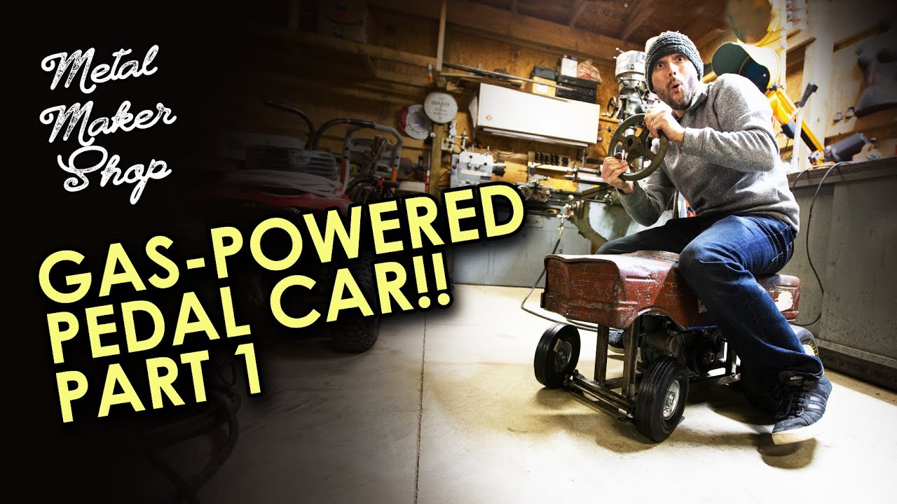 Gas Powered Pedal Car!!! Part 1