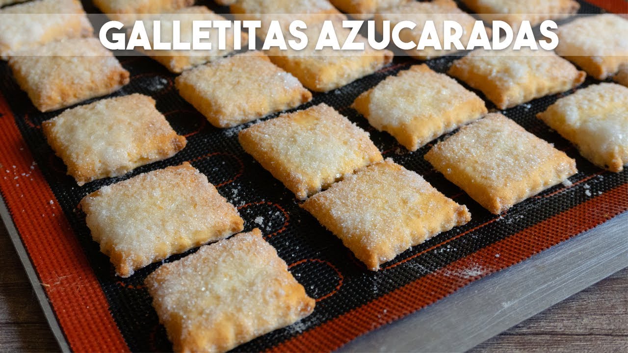 Galletitas azucaradas fáciles, ricas y rendidoras!