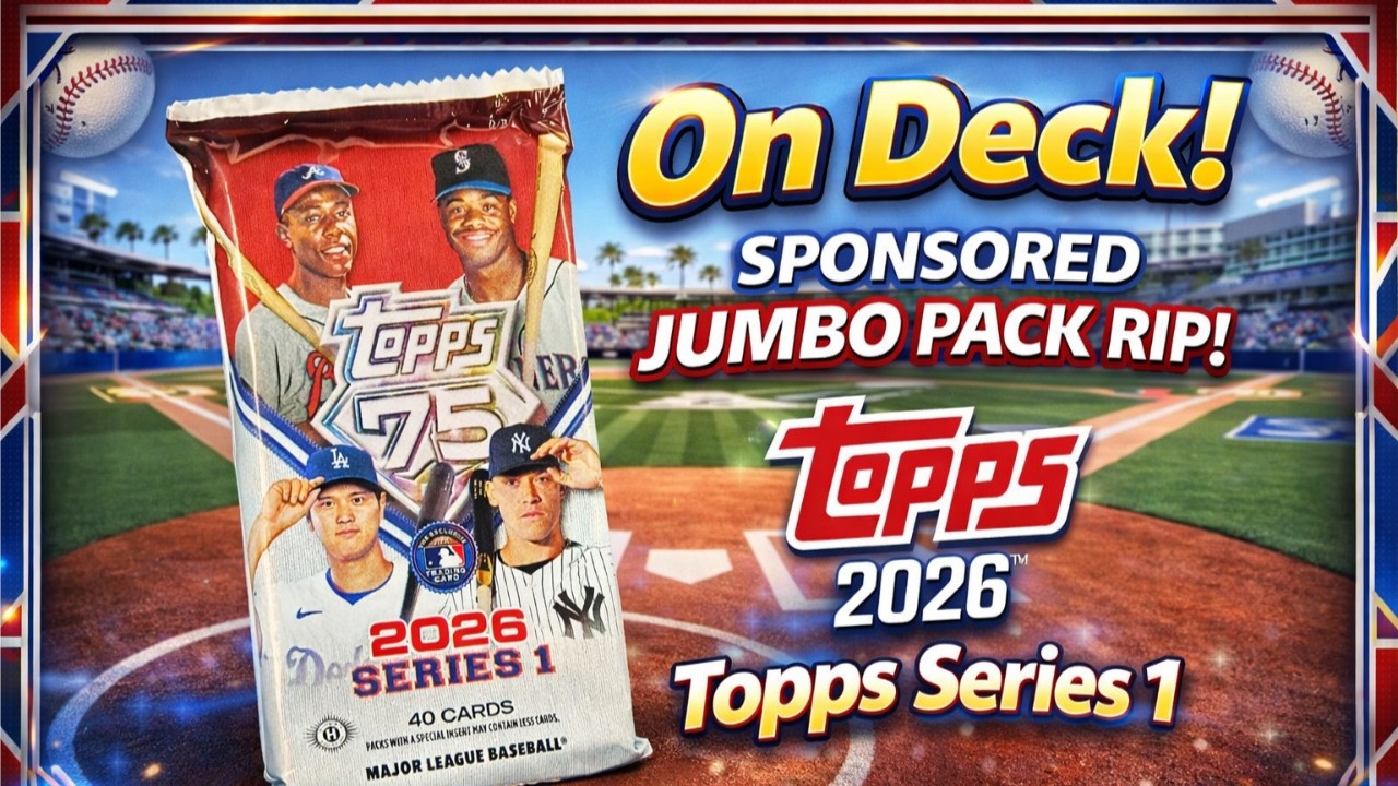 2026 Topps JUMBO Pack Sponsored RIP! 