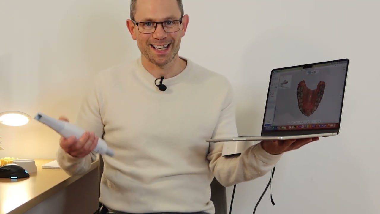 Medit scanners on a Mac book air