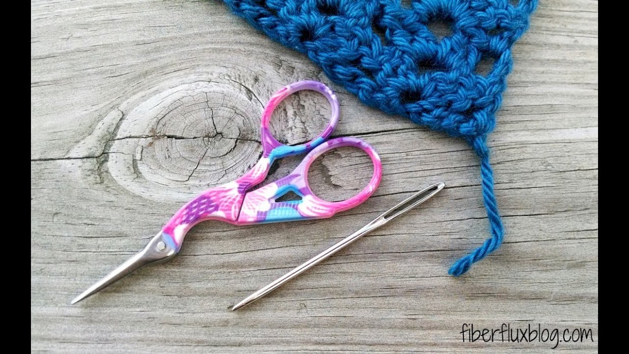 How To Weave In A Very Short Yarn Tail
